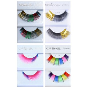 colorful false lashes set
