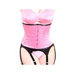 Pink Satin Corset