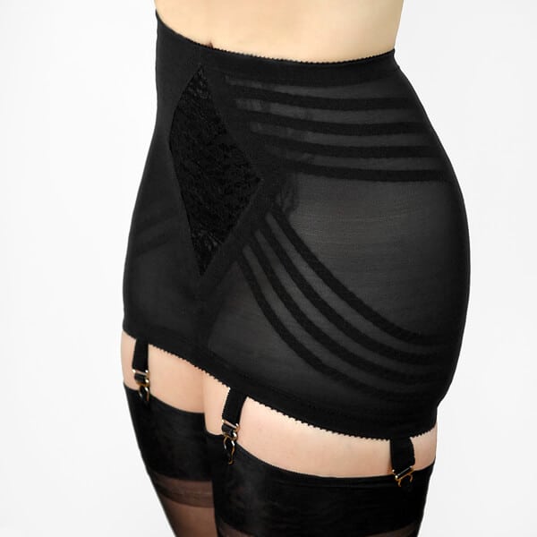 Sheer Open-Bottom Girdle