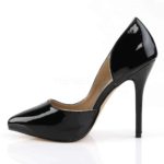 D'Orsay Pump with Five Inch Heel - Glamour Boutique