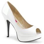 Platform Peep Toe Pump