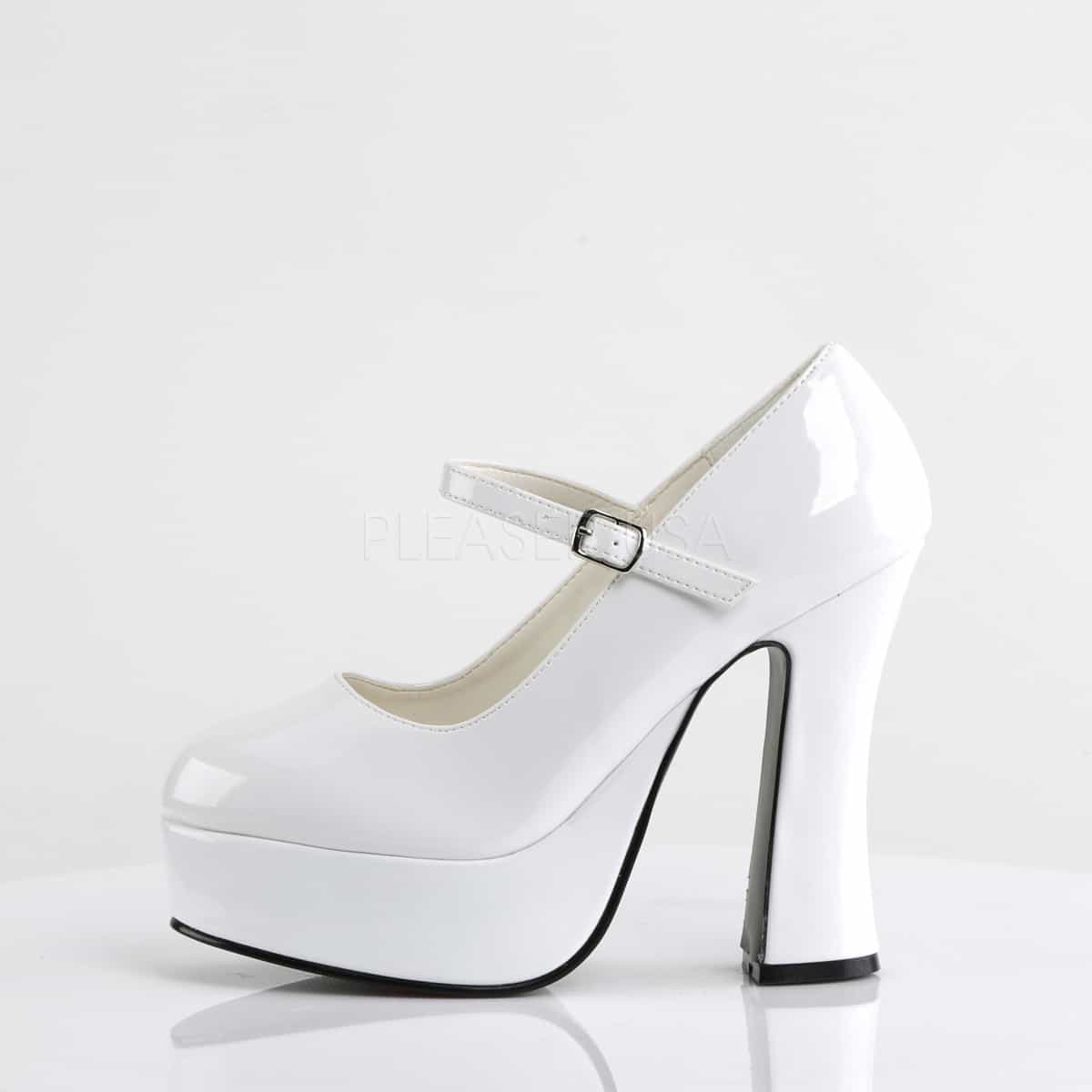 Platform Mary Jane with Chunky Heel | Glamour Boutique