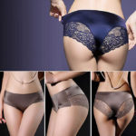 Shining Satin and Lace Panty Pack