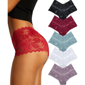 Cheeky Stretch Lace Panty Pack