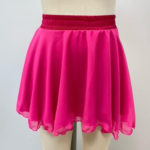 Sexy Pink Chiffon Skirt