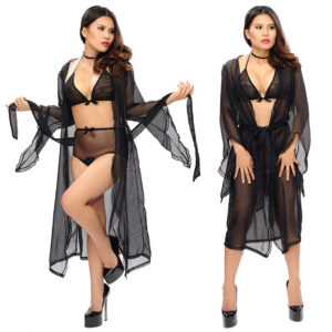 Made to Measure Sheer Chiffon Gown