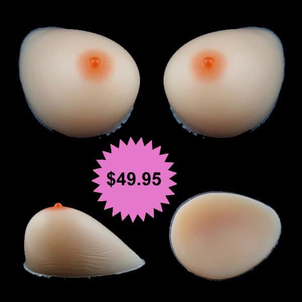 Silicone Breasts Huge Boobs Fake Breasts Crossdressing Bra 42E 44DD 46D 48C