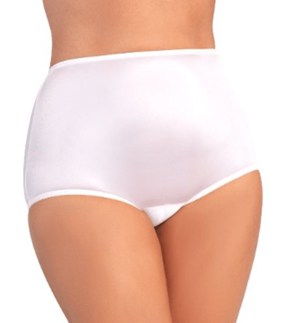 full brief panties white 