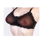 Sheer Pocket Jiggle Breast Form Bra