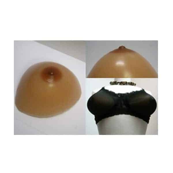 Triple D Breast Forms and Sheer Bra Set