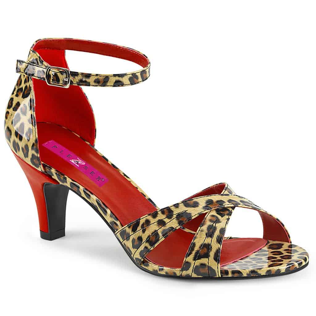 Ankle Strap Sandal with 3 Inch Heel - Glamour Boutique
