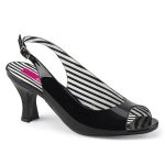 Slingback Peep Toe Pump