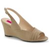 Slingback Wedge Peep Toe Sandal - Image 4