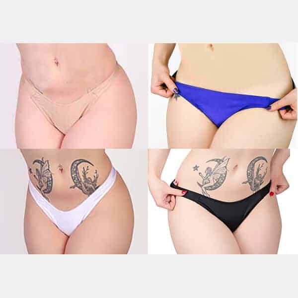 Gaff Thong 4 Pack, Crossdresser Gaff Thong