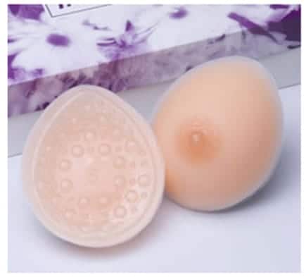 Transform Premier Semi Round Breast Forms with Adhesive Pads